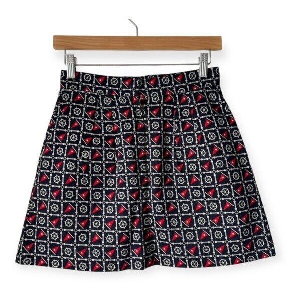 Dolce & Gabbana Navy Nautical Mini Skirt - Picture 8 of 12